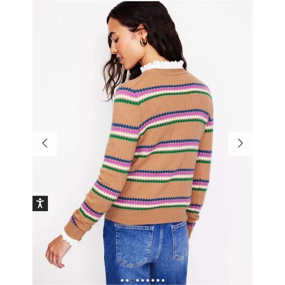 Boden Edie fair Isle sweater XS - Picture 8 of 11